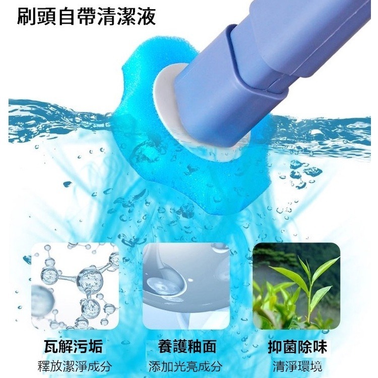馬桶刷 馬桶刷拋棄式 馬桶刷壁掛 拋棄式馬桶刷 一次性馬桶刷 清潔刷 浴室刷 【RS1368】-細節圖6