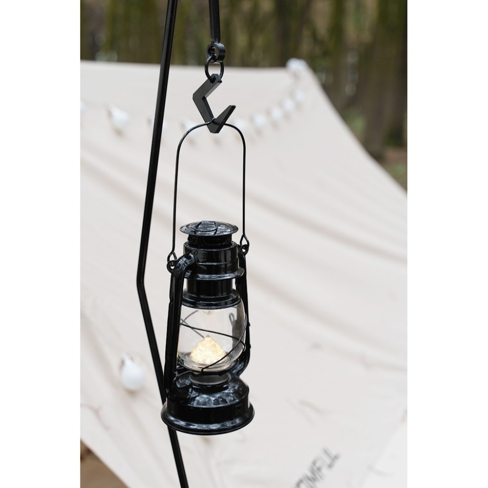 露營燈 煤油LED燈 露營氣氛燈 野營燈 古檯燈 帳篷燈 手提燈 馬燈煤油燈 復古LED燈【CP082】-細節圖9