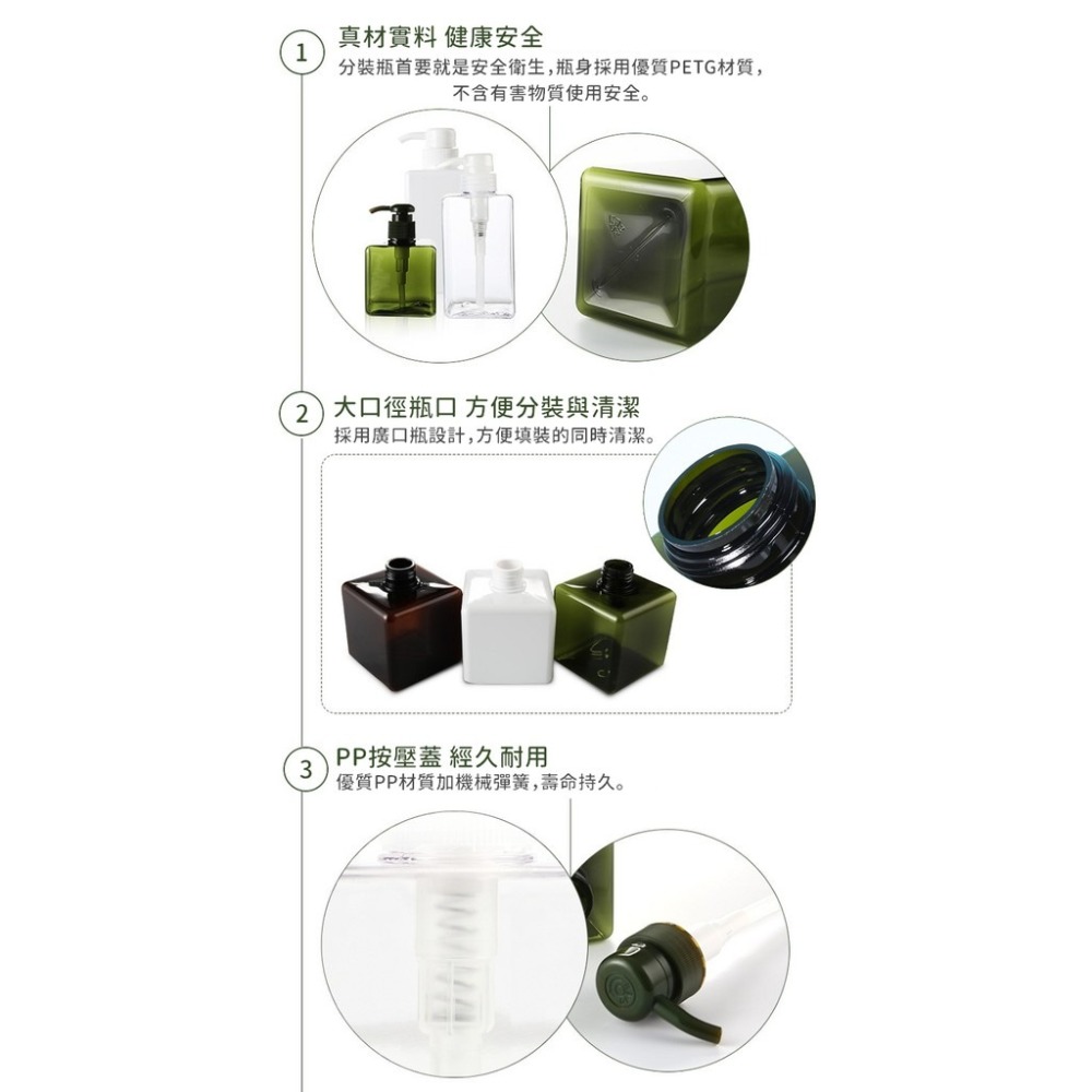 按壓分裝瓶 沐浴乳分裝瓶 乳液分装瓶 按壓瓶 洗手乳分裝 起泡瓶 慕斯瓶 分裝罐【RS1143】-細節圖5