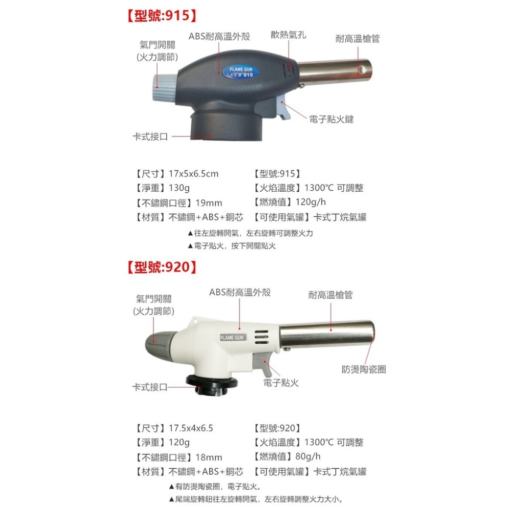 電子點火噴槍 可倒立可調軟硬火 卡式瓦斯噴槍頭 鋁銅焊絲 焊條 點火槍 噴火槍 露營烤肉 戶外 露營用具【CP023】-細節圖7