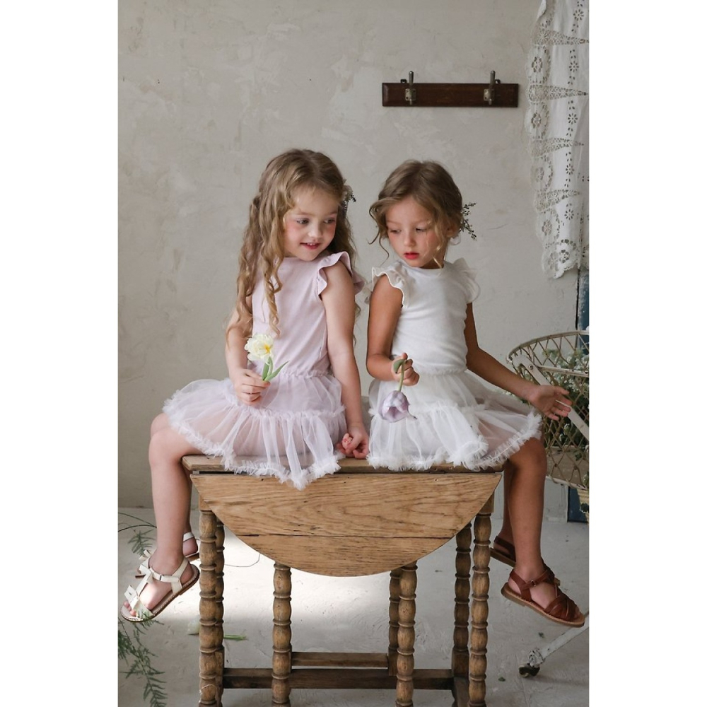 FLO 花漾小公主紗裙套裝-細節圖3