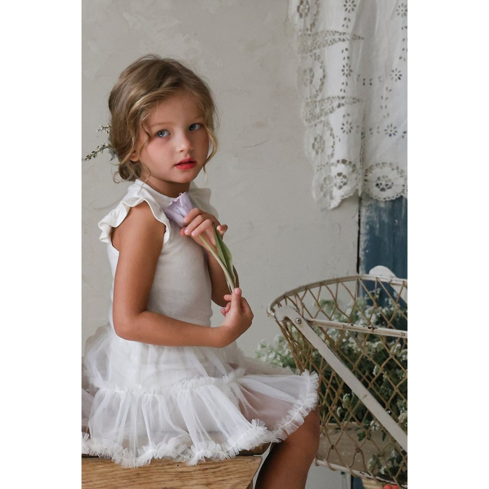 FLO 花漾小公主紗裙套裝-細節圖4