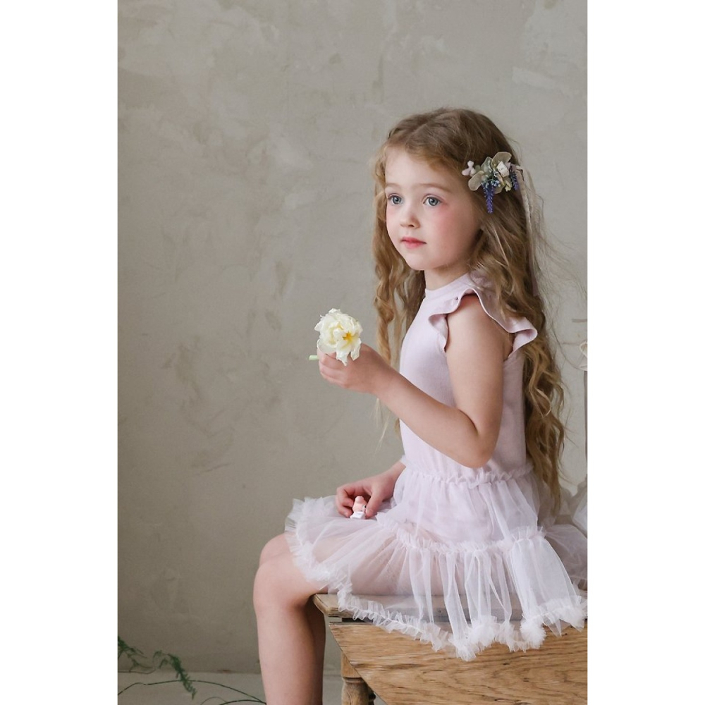 FLO 花漾小公主紗裙套裝-細節圖6