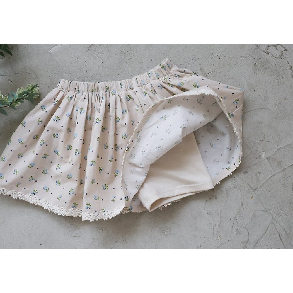 FLO 小碎花娃娃領套裝-細節圖7