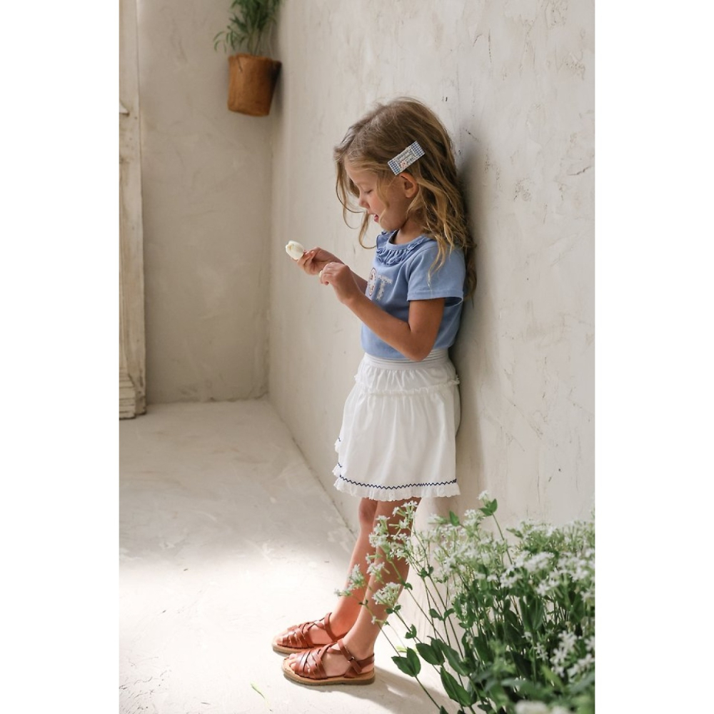 FLO 法式滾邊裙褲-細節圖2