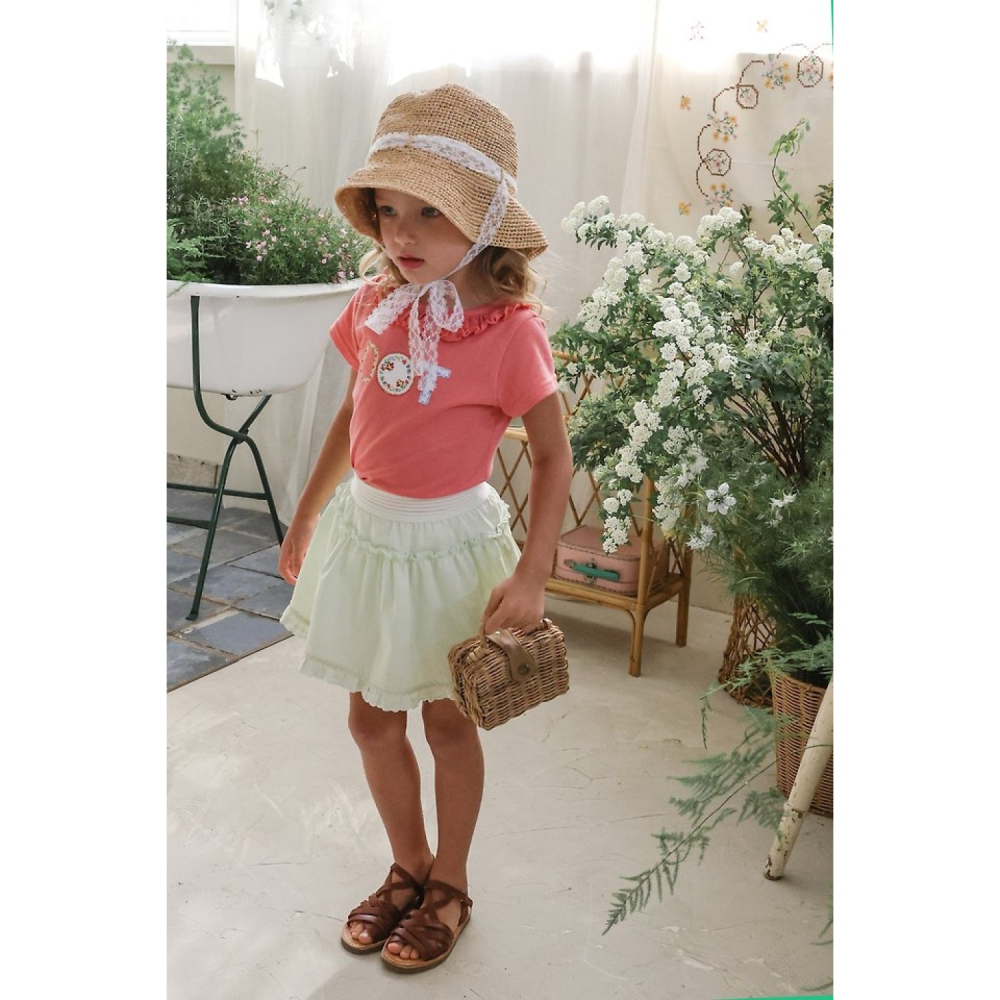 FLO DOT荷葉領上衣-細節圖4