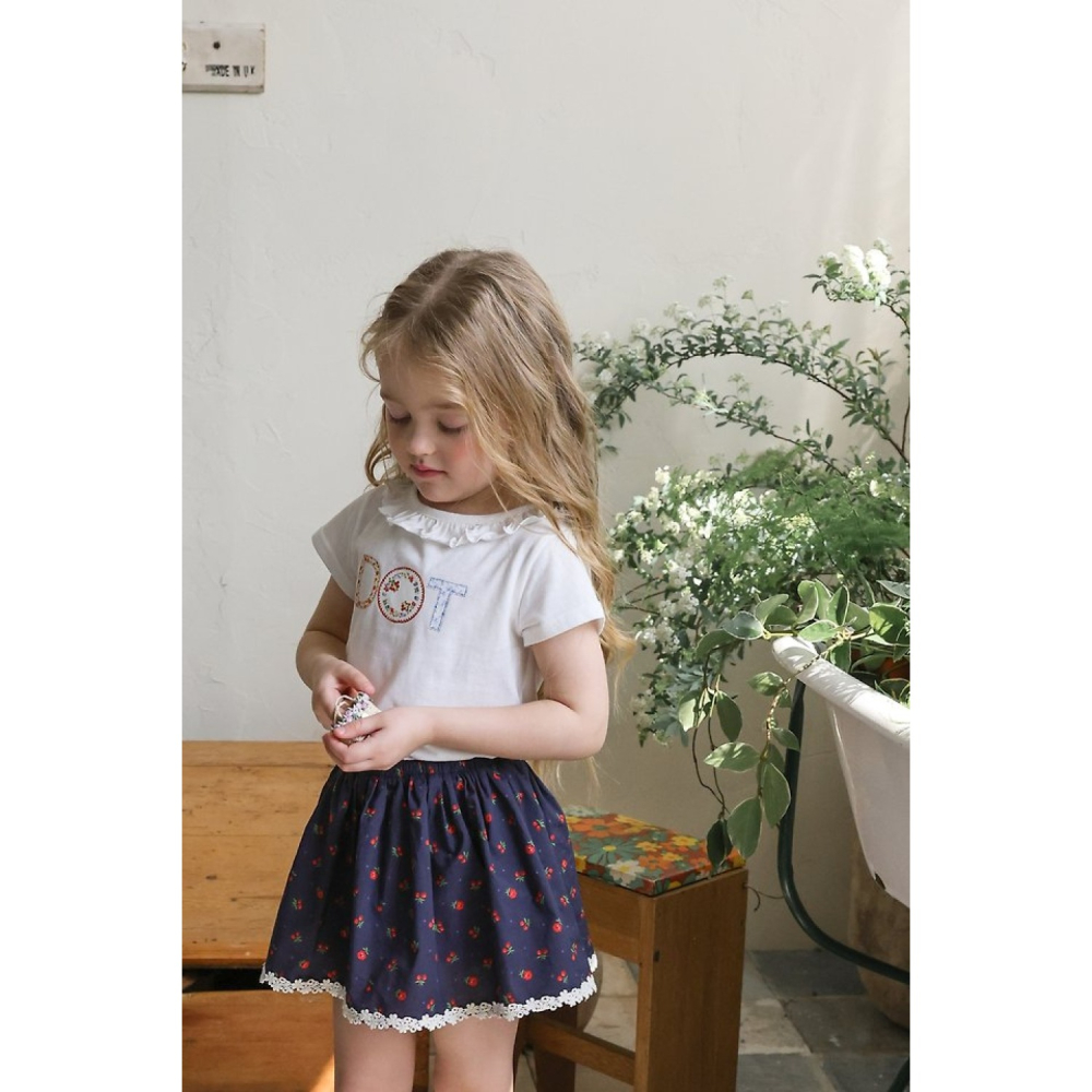 FLO DOT荷葉領上衣-細節圖6