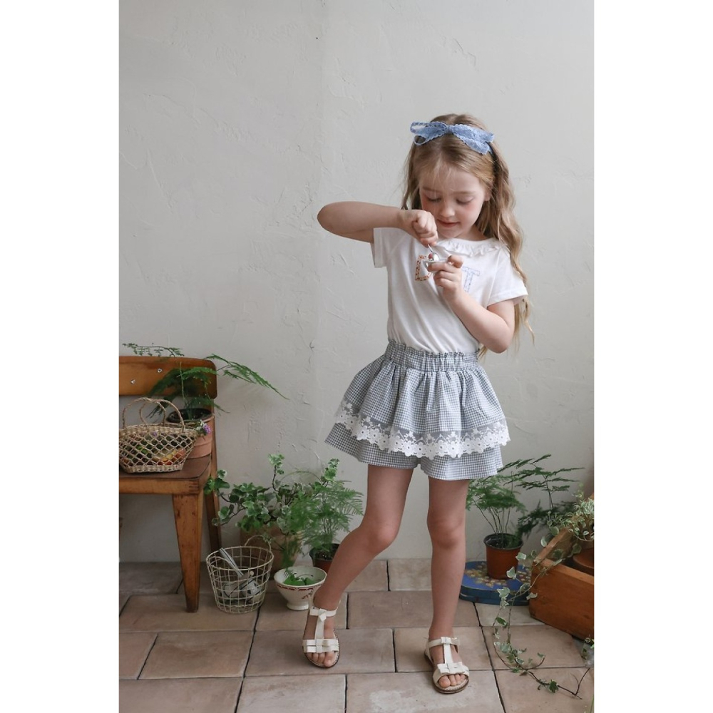 FLO DOT荷葉領上衣-細節圖7