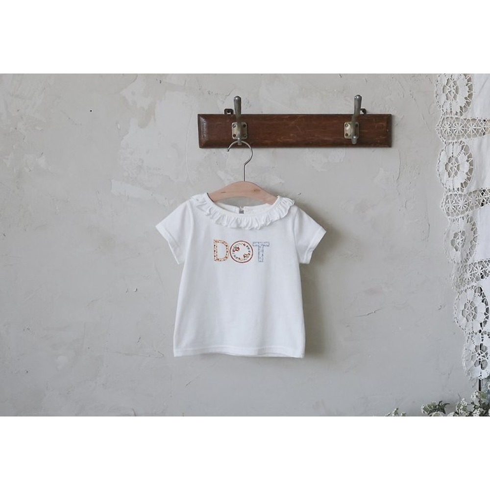 FLO DOT荷葉領上衣-規格圖9