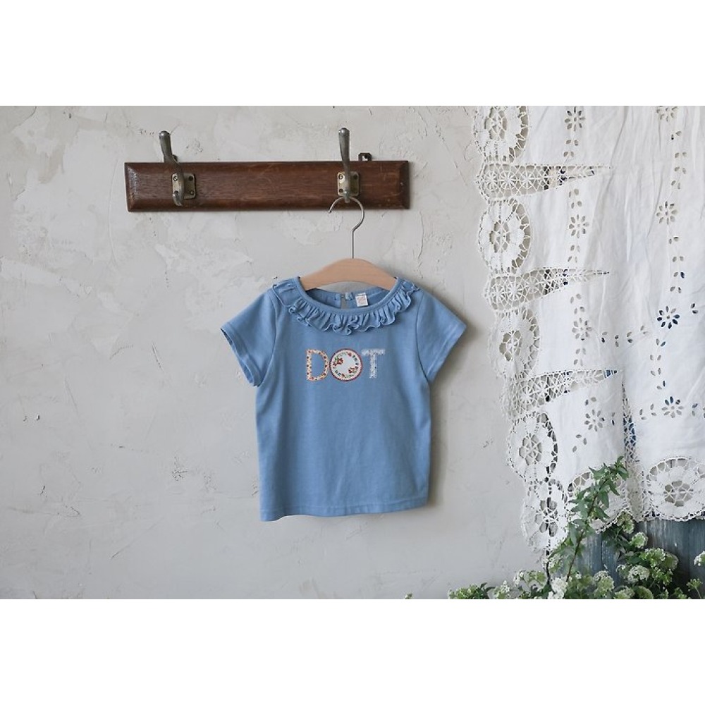 FLO DOT荷葉領上衣-規格圖9