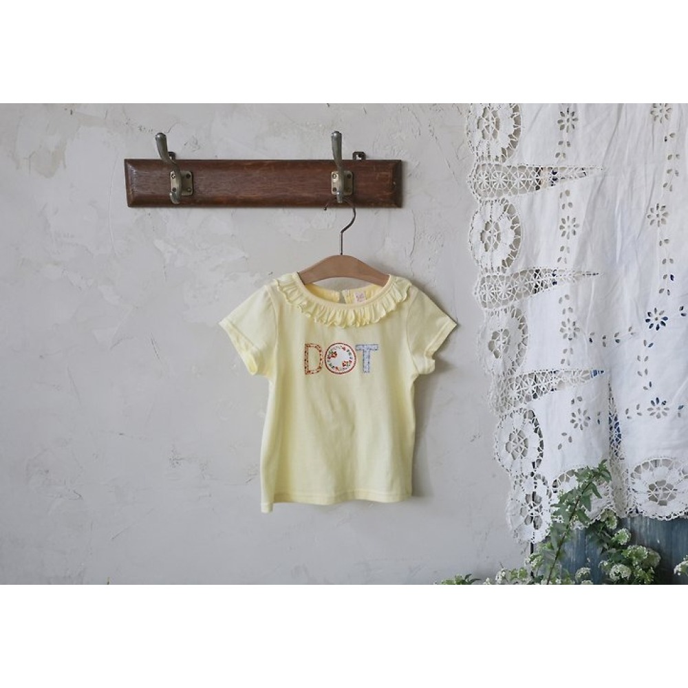 FLO DOT荷葉領上衣-規格圖9