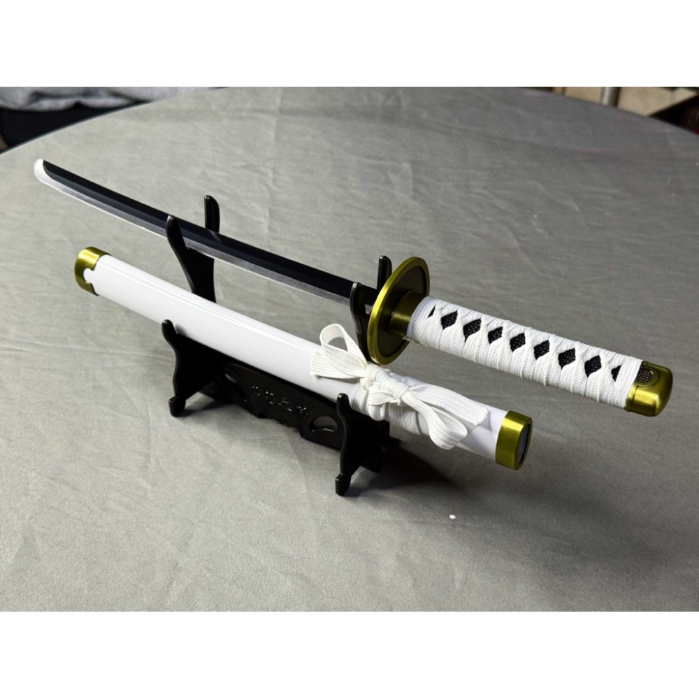 【海x王系列】45cm 小型武器模型刀｜不鏽鋼未開刃｜收藏展示用｜高比例還原｜附劍鞘-細節圖9