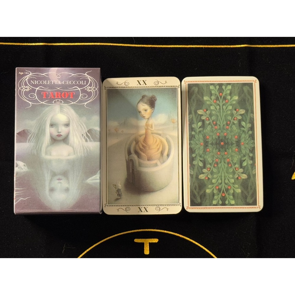 防水全新爆款塔羅牌全系列｜禮盒款/普通盒裝/神瑜卡｜復古/黑金/新藝術/偉特/占卜桌布組合-規格圖9