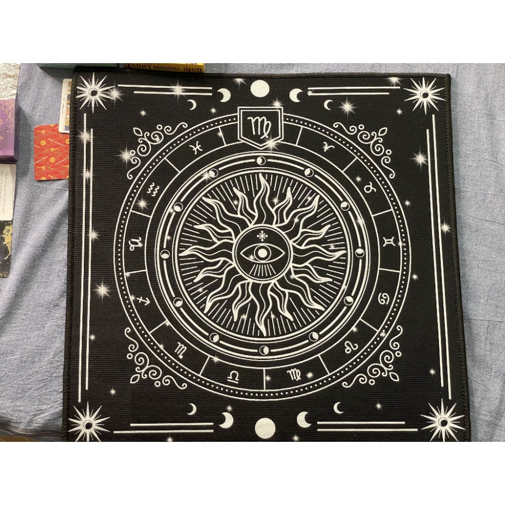 Ｇ塔羅牌水晶絨墊 50*50cm