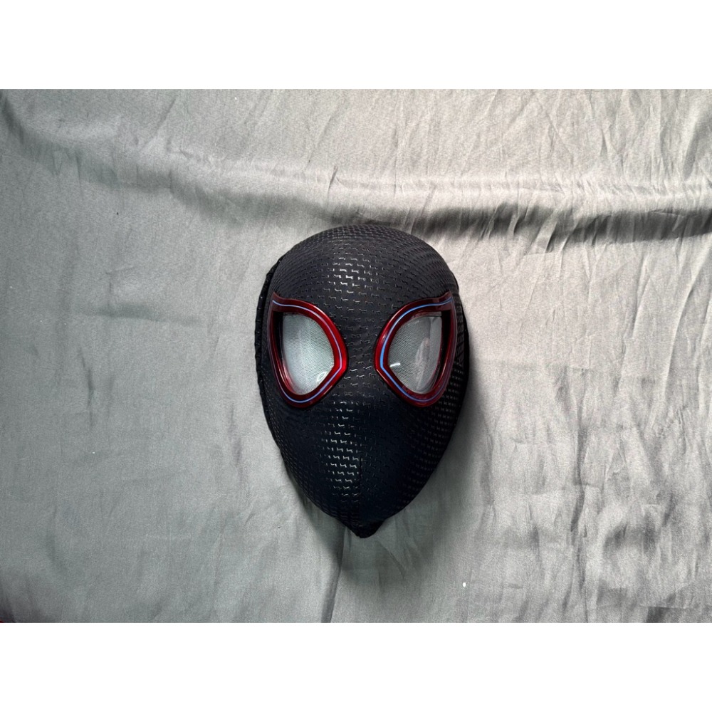現貨蜘蛛人面具 電動頭套面罩 可眨眼 電影動漫人物 愛好收藏品 cosplay 交換禮物-規格圖9