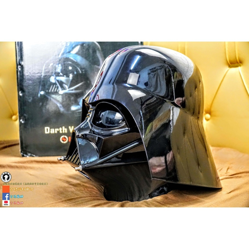 Lager toys星際大戰1比1變聲頭盔/達斯達維黑武士/Anakin Skywalker /-細節圖4