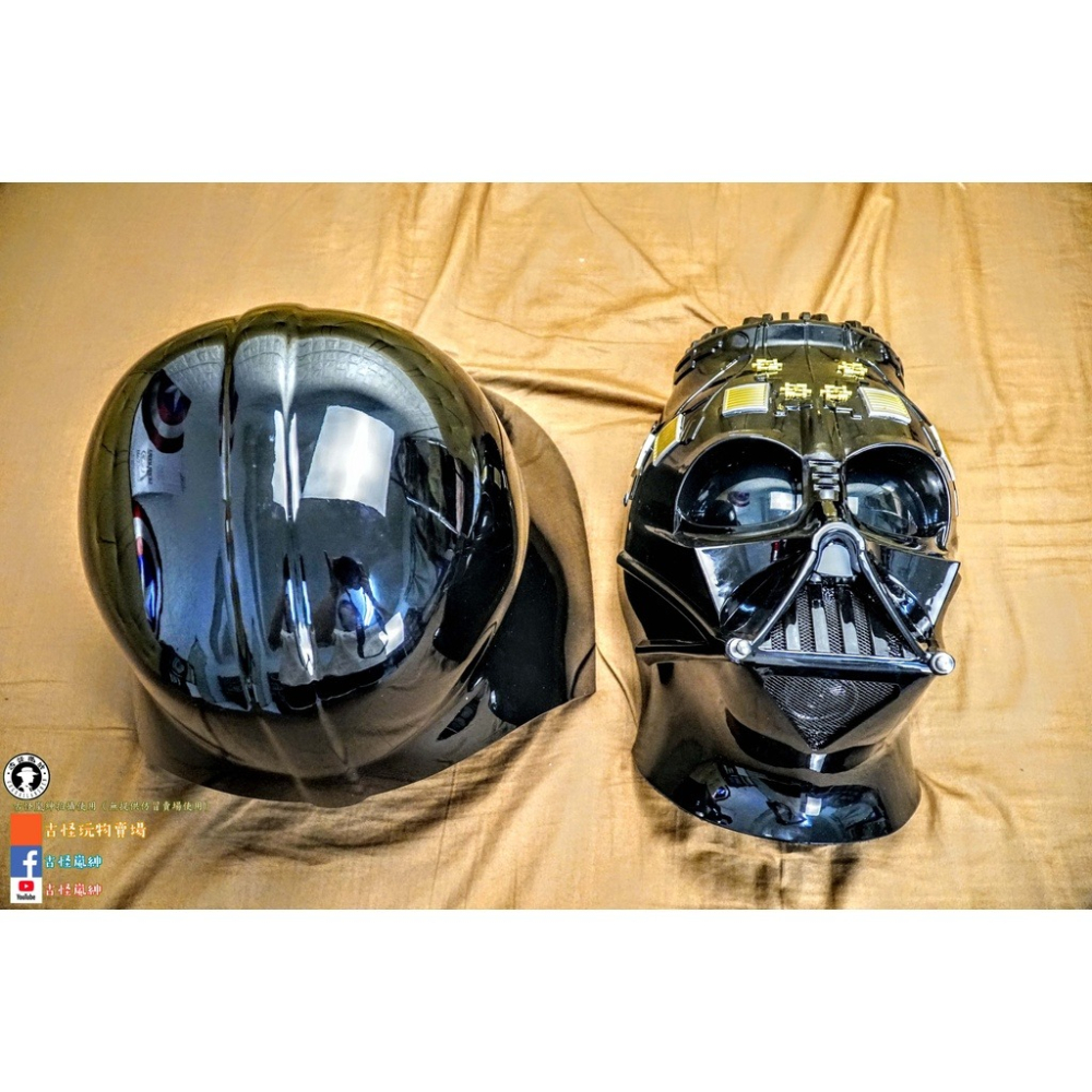 Lager toys星際大戰1比1變聲頭盔/達斯達維黑武士/Anakin Skywalker /-細節圖6