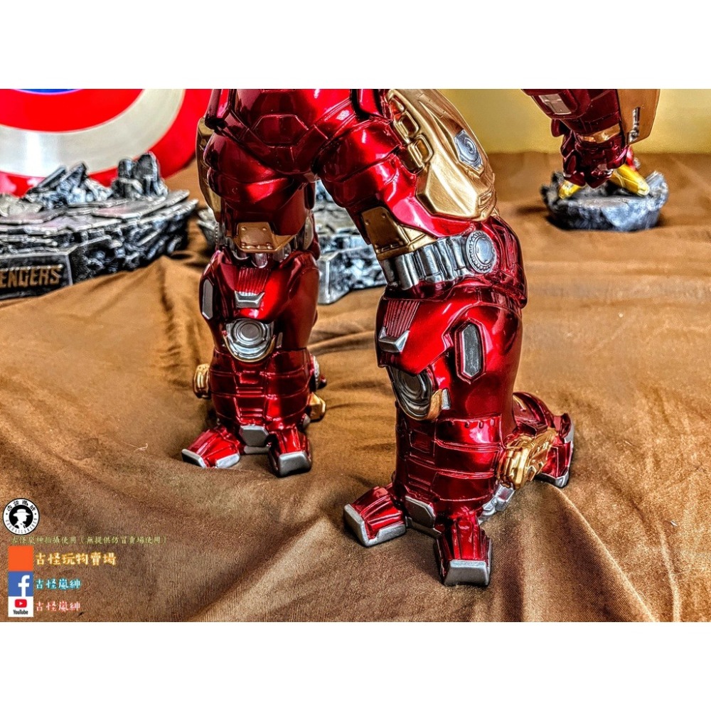(感動再現）mk44浩克裝甲原色版/手臂有磁鐵可吸/電影/浩克模型/鋼x人/高26.5cm/新年禮物/年貨-細節圖2