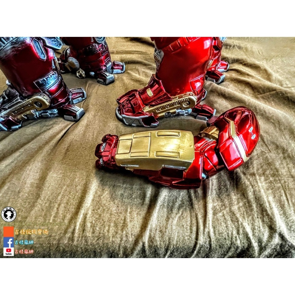 (感動再現）mk44浩克裝甲原色版/手臂有磁鐵可吸/電影/浩克模型/鋼x人/高26.5cm/新年禮物/年貨-細節圖9