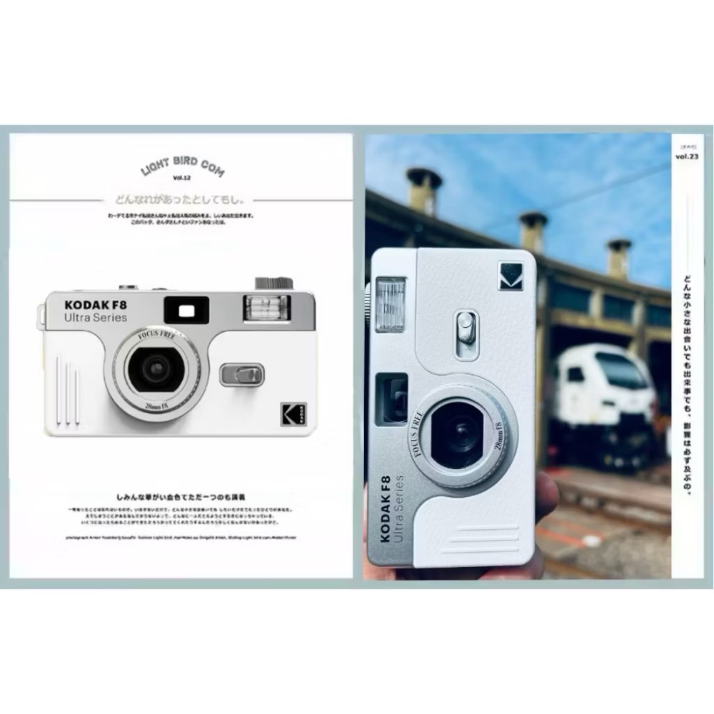 KODAK  Full Frame Film Camera ULTRA F8全格機 重複使用底片相機（附底片）-細節圖2
