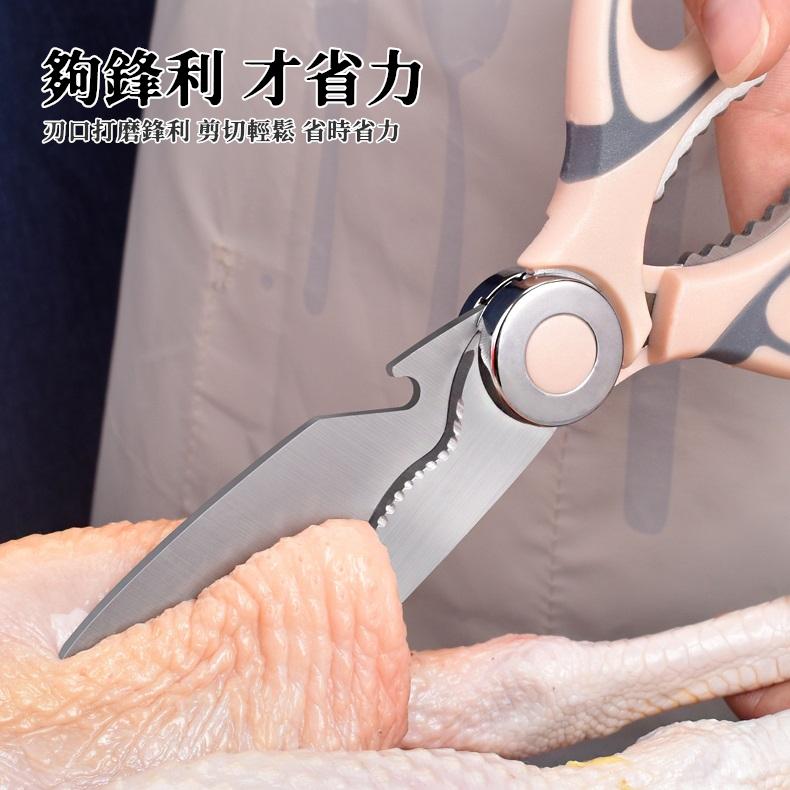 【台灣24H出貨】食物剪 廚房剪刀 食物剪刀 3CR13不鏽鋼 多功能剪刀 剪刀 料理剪刀 不鏽鋼剪刀【RS1503】-細節圖5