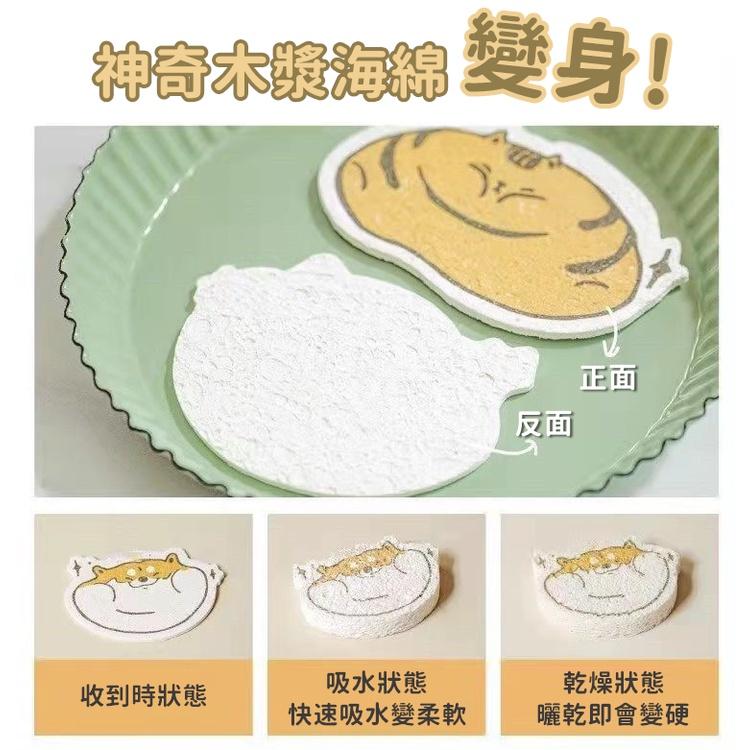 【台灣24H出貨】海綿菜瓜布 木漿海綿 海綿擦 洗碗刷 菜瓜布 洗澡海綿 洗碗海綿 沐浴棉 吸水海棉【RS1375】-細節圖5