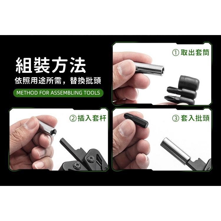 【台灣24H出貨】多功能折疊刀 老虎鉗 戰術刀 折疊鉗 開罐器 螺絲起子 瑞士軍刀 露營刀 工具鉗 折疊刀【CP143】-細節圖3