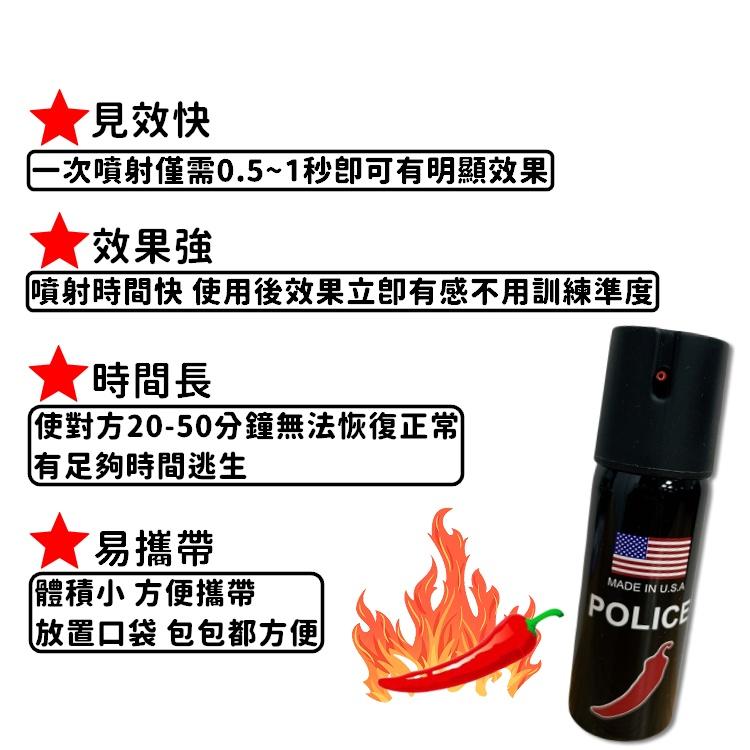 【美國進口 水柱&噴霧】防狼噴霧劑 防身噴霧 辣椒水 防狼 噴霧劑 鑰匙圈 防狼神器 防身用品 防身武器【CP200】-細節圖6