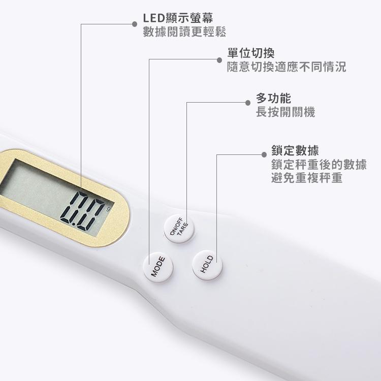 【台灣24H出貨】電子量匙 電子量勺 量匙 量勺 湯匙 勺子秤 電子秤 湯匙秤 烘焙秤 烘焙電子秤【RS1361】-細節圖5