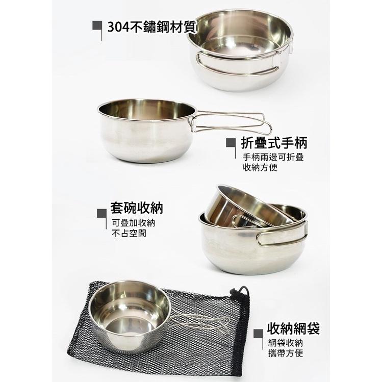 【台灣24H出貨】CLS 304不鏽鋼大鋼摺疊碗 折疊碗 碗 不鏽鋼碗 環保碗 露營碗 環保餐具 露營用品【CP094】-細節圖3