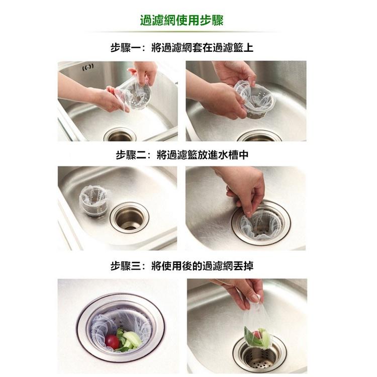 【一包100入 台灣24H出貨】水槽濾網 濾網 過濾網 排水口濾網 水槽過濾網 過濾菜渣網 水槽過濾【RS1258】-細節圖7