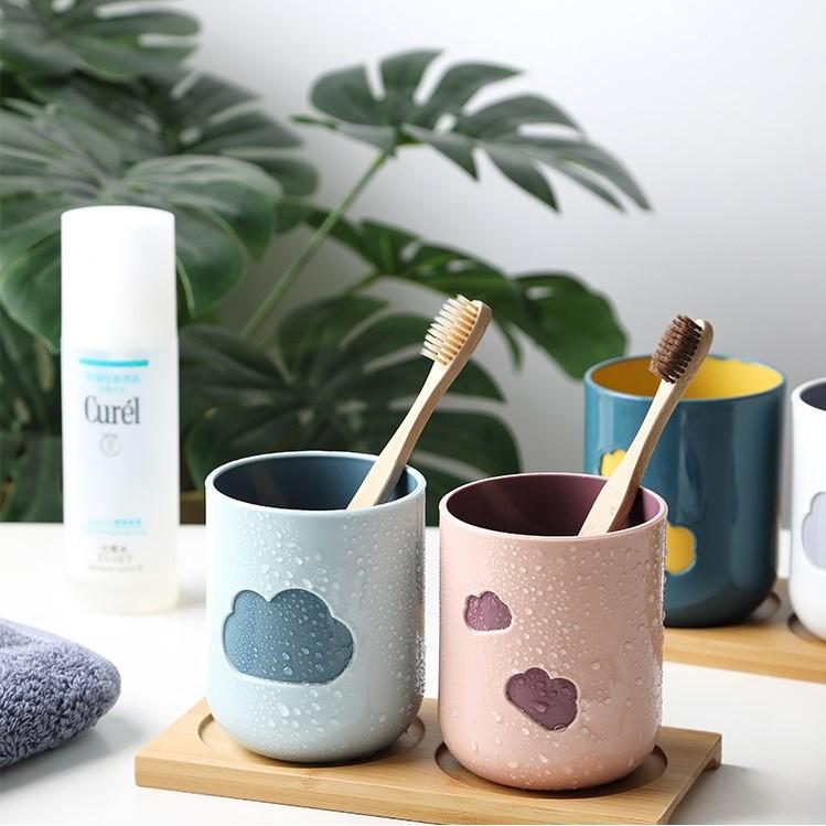 【台灣24H出貨】漱口杯 牙刷杯 雲朵漱口杯 情侶牙刷杯 洗漱杯 漱口杯 刷牙漱口杯 杯子【RS1076】-細節圖5