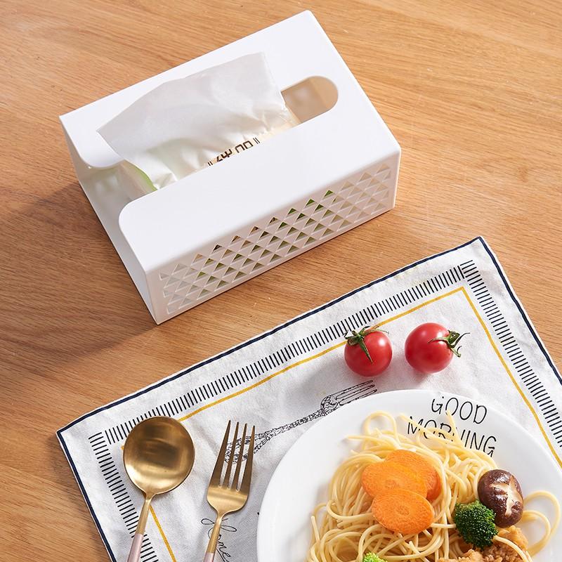 【台灣24H出貨】衛生紙盒 面紙盒 掛壁面紙盒 免釘面紙盒 掛牆式紙巾盒 面紙套 廚房紙巾盒 居家收納【RS1173】-細節圖7