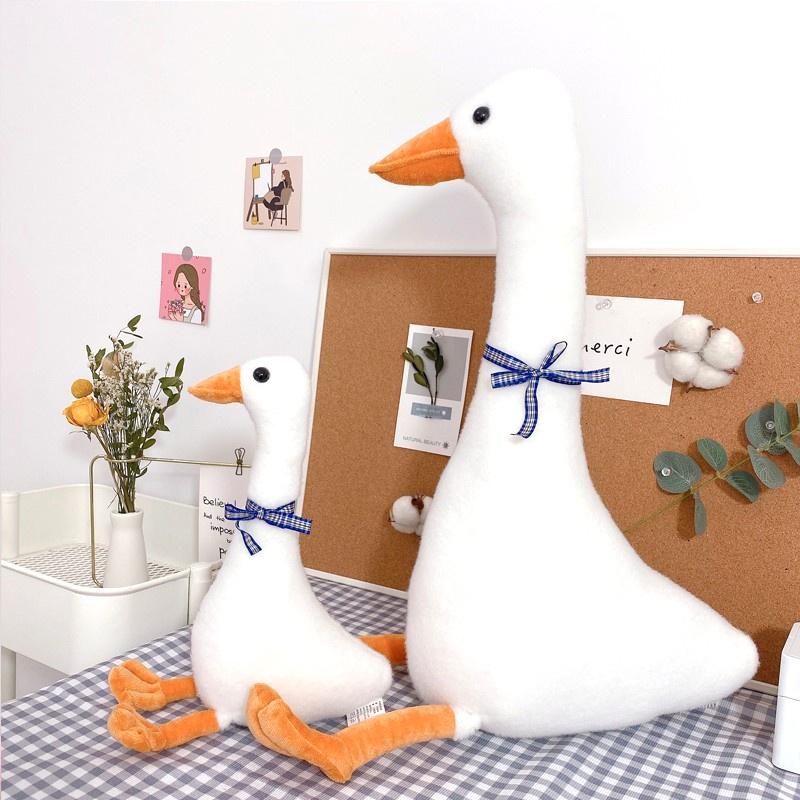 【台灣24H出貨】鵝 大白鵝玩偶 大白鵝娃娃 白鵝娃娃 抱枕 玩偶 鴨娃娃 鴨子娃娃 生日禮物【RS1295】-細節圖7