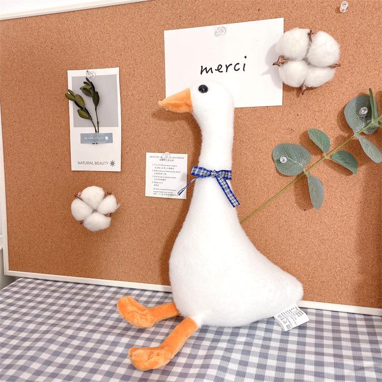 【台灣24H出貨】鵝 大白鵝玩偶 大白鵝娃娃 白鵝娃娃 抱枕 玩偶 鴨娃娃 鴨子娃娃 生日禮物【RS1295】-細節圖8