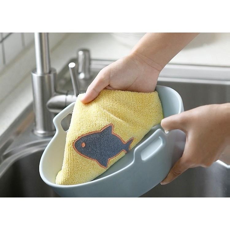 【台灣24H出貨】超纖維吸水抹布 吸水抹布 廚房毛巾 吊掛 洗碗布 擦地板抹布 擦桌布 廚房清潔【RS872】-細節圖8