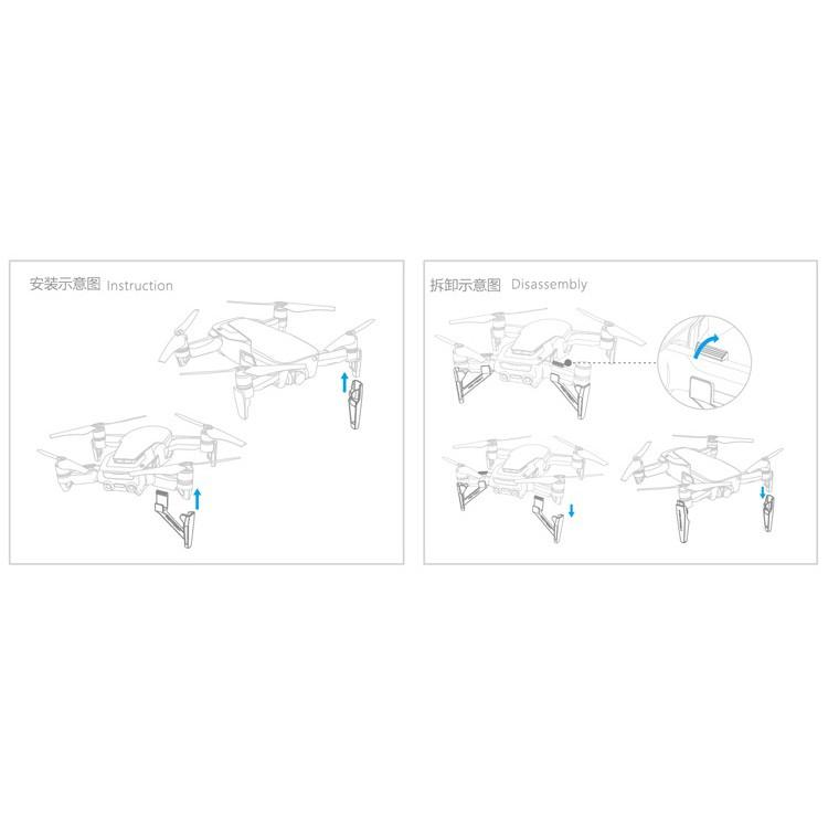 DJI 大疆 DJI MAVIC AIR 增高起落架-PGY 空拍機 配件 無人機 配件【AIR006】-細節圖9