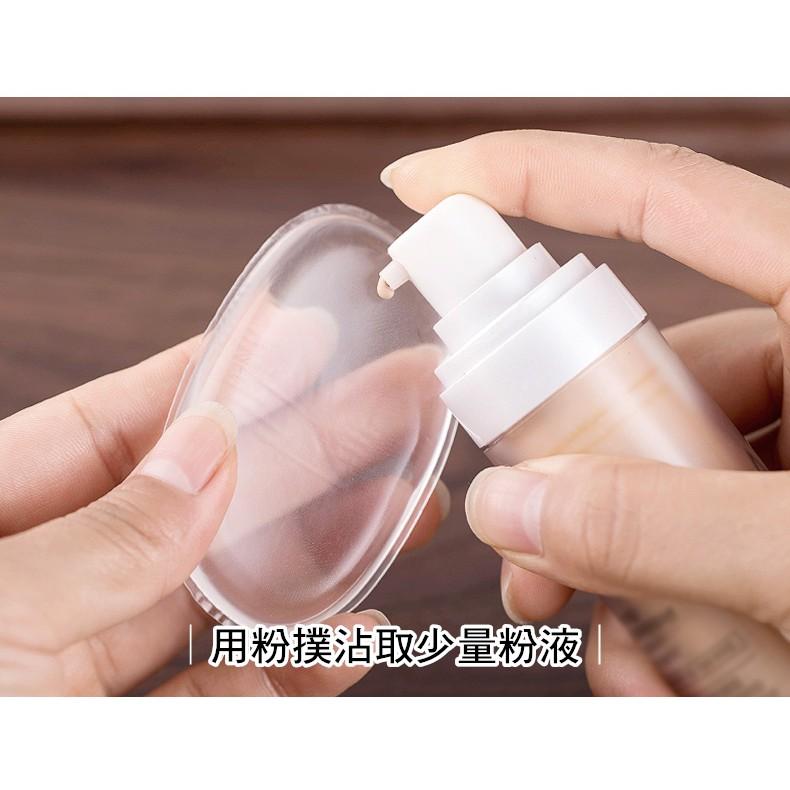 透明矽膠粉撲 化妝粉撲 超服貼橢圓形 果凍粉撲 透明粉撲 矽膠【RS819】-細節圖6