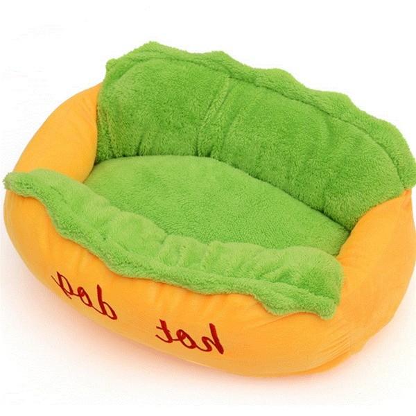 【台灣24H出貨】狗窩 熱狗造型寵物墊 寵物墊 熱狗窩 狗床 寵物床 寵物用品 可拆洗 冰涼保暖兩用【RS635】-細節圖5