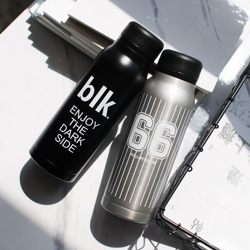 [304不鏽鋼] 銀黑質感保溫瓶 保溫瓶 保溫杯 水杯 水壺 環保水瓶【RS689】-細節圖6