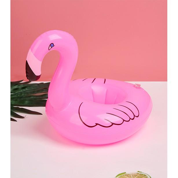 造型充氣杯架 紅鶴 獨角獸 飲料杯墊 水上杯墊 杯架 飲料架 游泳圈 水杯架 飲料泳圈 【RS467】-細節圖5