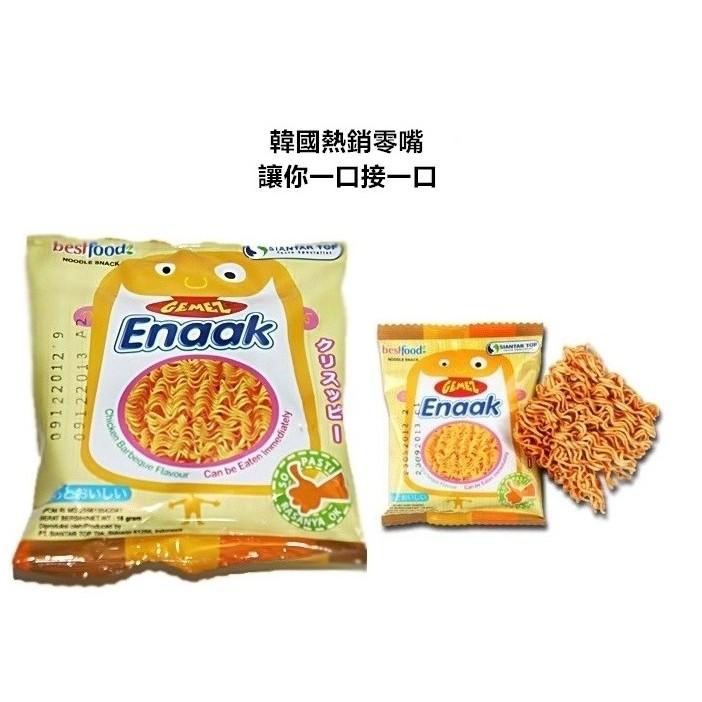 韓國 Enaak 小雞脆麵(一箱30包480g) 點心麵 隨手包 香脆 雞汁 小雞麵 單包16g【RF003】-細節圖2