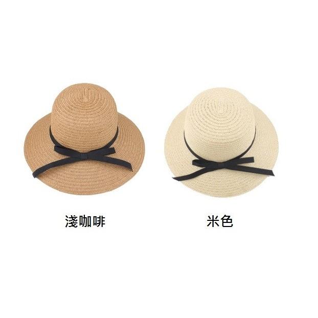 綁帶海灘草帽 草帽 防曬帽 遮陽帽 大簷帽【RC308】-細節圖4