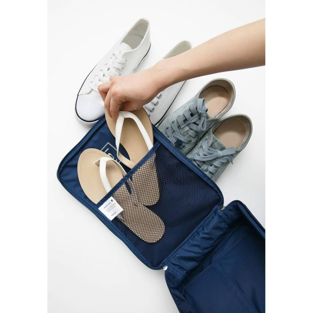 【台灣24H出貨】第二代鞋收納包 鞋子收納包 運動鞋收納包 旅行收納袋 收納包 鞋子防塵袋 防水 旅行袋【RB328】-細節圖6