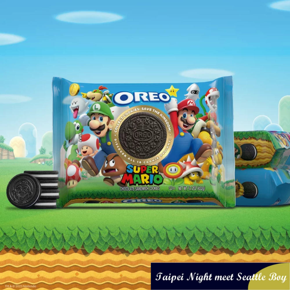 “預購”期間限定版 美國Super Mario OREO 超級瑪利歐聯名OREO餅乾_ LimitedEdition-細節圖3