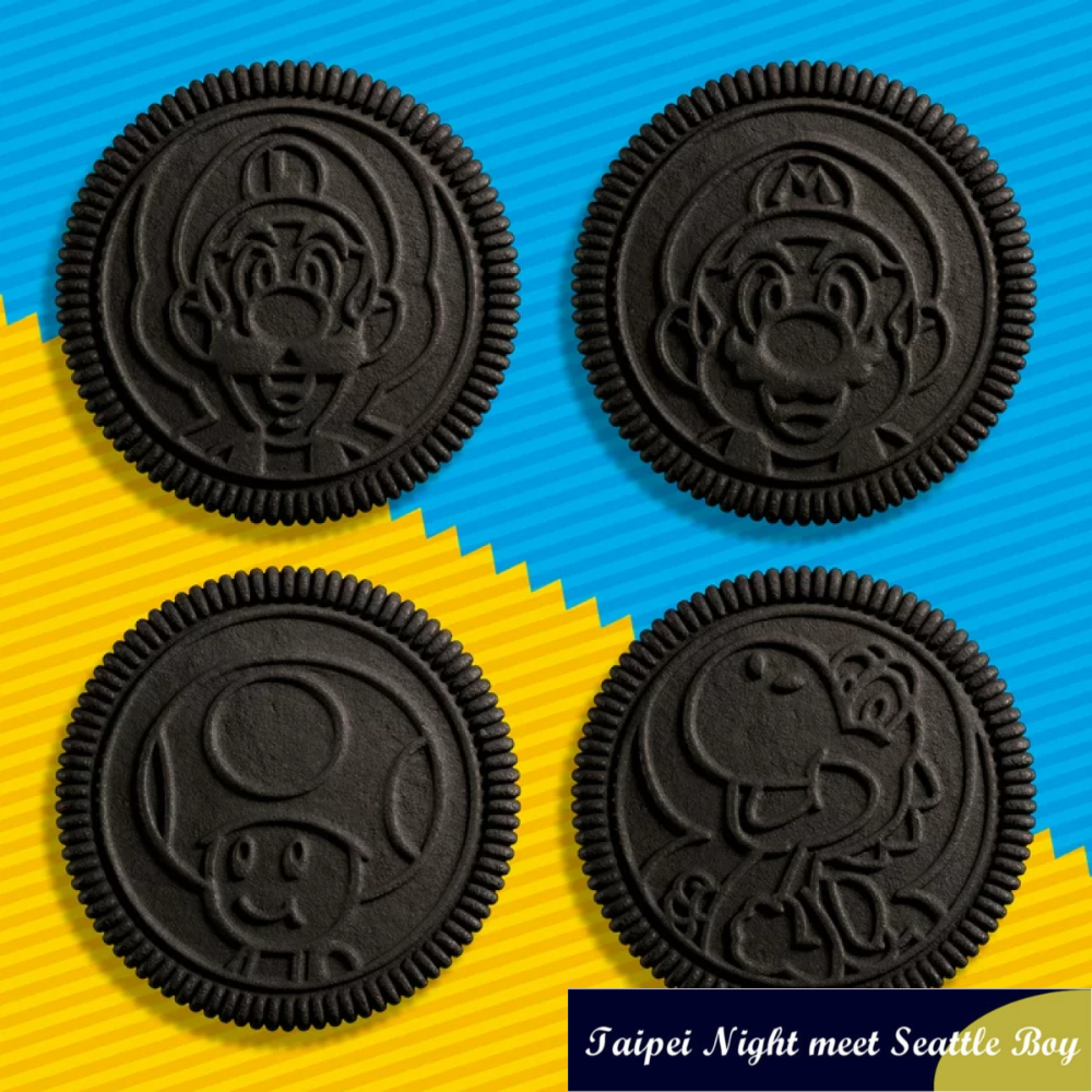 “預購”期間限定版 美國Super Mario OREO 超級瑪利歐聯名OREO餅乾_ LimitedEdition-細節圖4