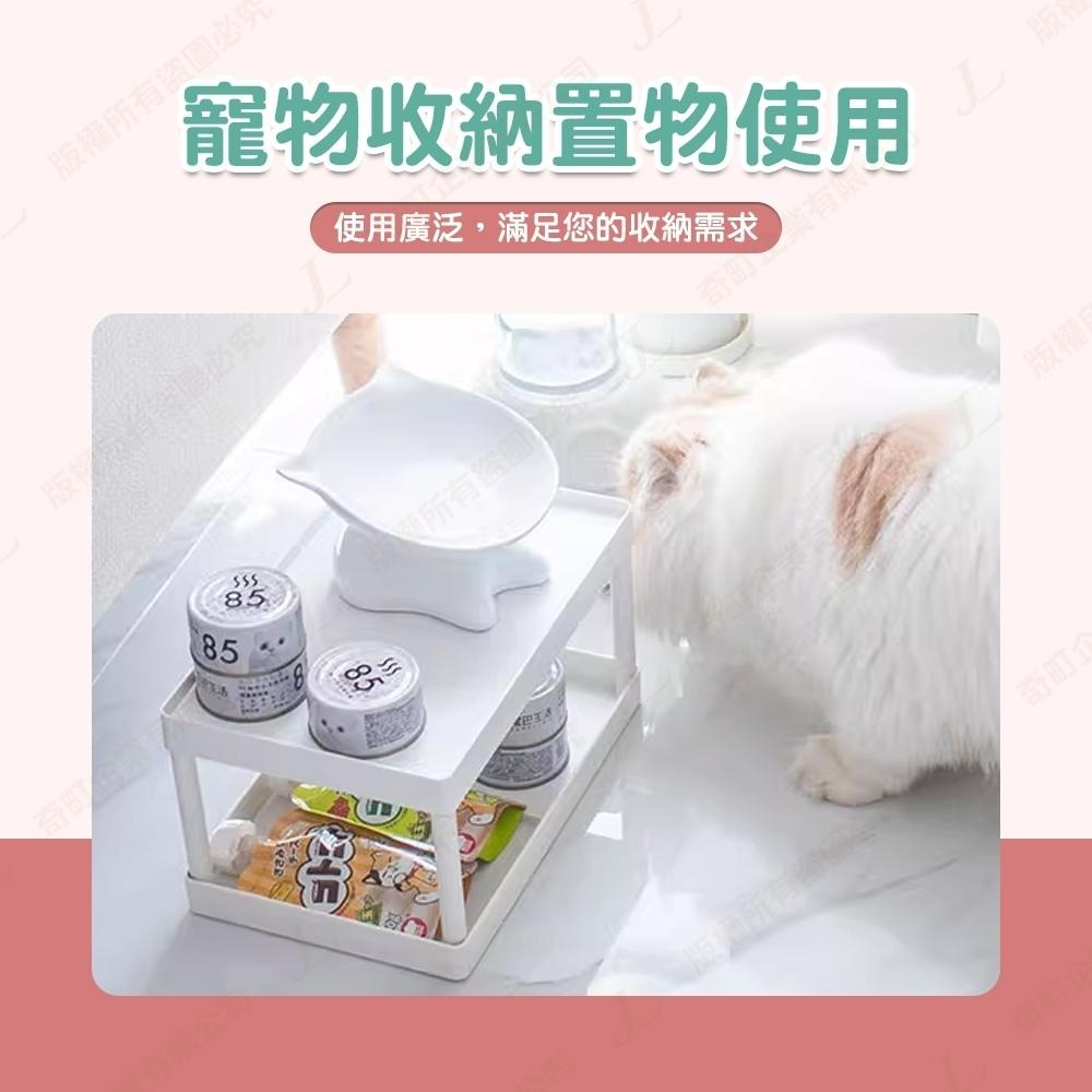【快速出貨 ins無印風】桌面收納架 兩層收納架 文具收納 置物架 層架 檯面架 收納架 桌面收納-細節圖7