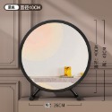 【快速出貨】桌鏡 圓鏡 立鏡 鏡子 化妝鏡 梳妝鏡-規格圖10