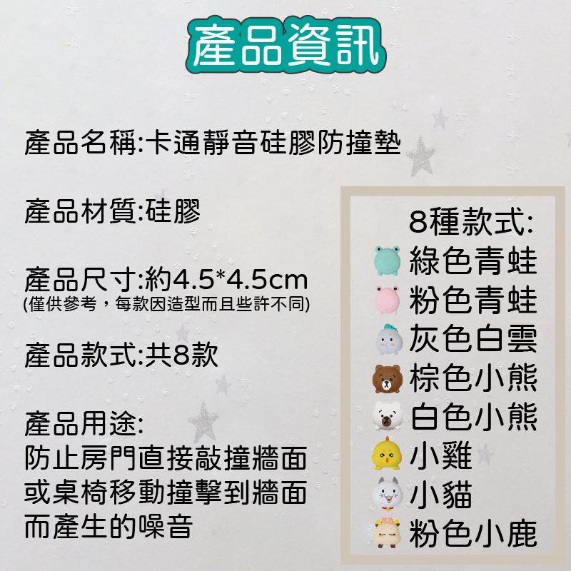 【可愛動物造型】防撞門墊 防撞角 防撞邊 防撞墊 防震墊 門把防撞墊 門後防撞墊 加厚防撞墊-細節圖9