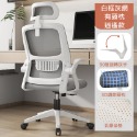 【逍遙款 頭枕 乳膠坐墊】電腦椅 辦公椅 人體工學椅 護腰椅 工作椅 活動椅 電腦椅子 居家椅 書桌椅-規格圖10